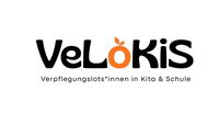 Projekt Logo mit dem Namen Velokis. Eine Abkürzung für: Verpflegungslotsinnen und -lotsen in Kitas und Schulen
