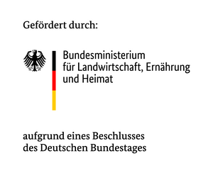 Förderlogo des Bundesministeriums für Landwirtschaft, Ernährung und Heimat